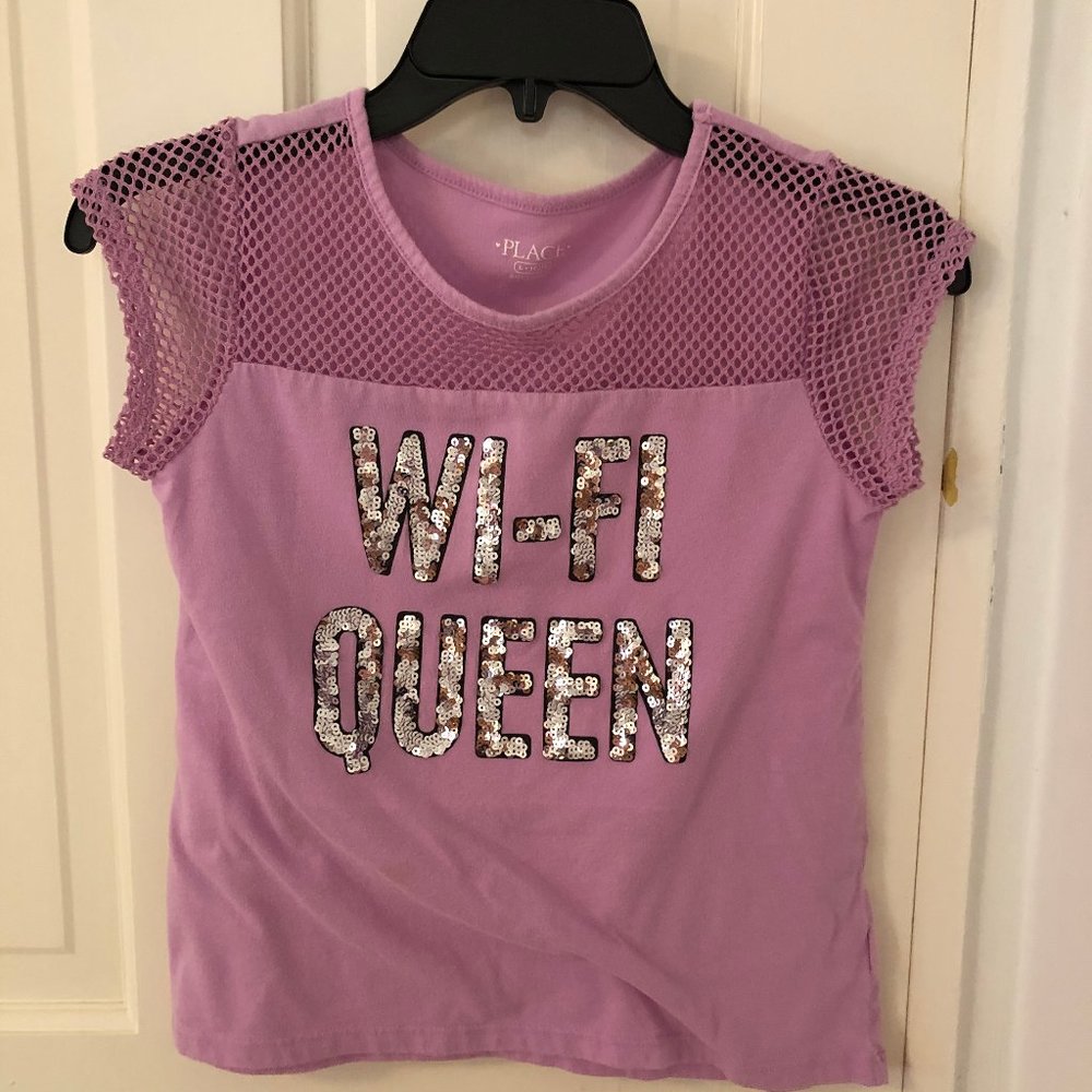 Girl’s Size 10-12 Children’s Place Purple T-Shirt